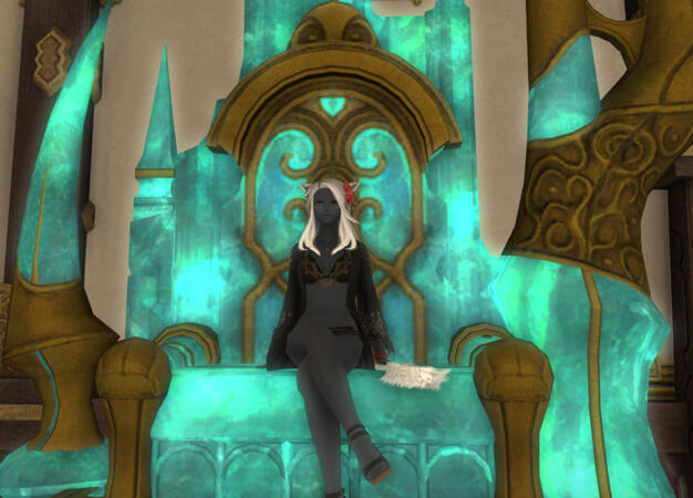 My house. My Chair. My Crown.